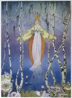 Arthurian Mythology Illustrations Drucke: Lady of the Lake