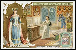 Mary Evans Prints Online Drucke: Lady Macbeth / Liebig
