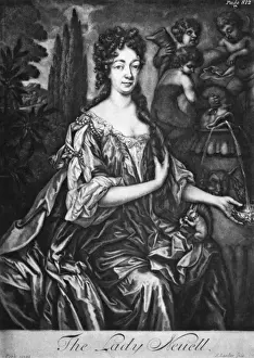 British Museum Art Collection Drucke: Lady Nevell