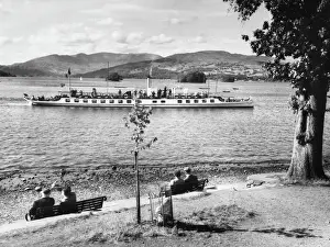 Lake District Tourism Drucke: Lake Windermere 1950S