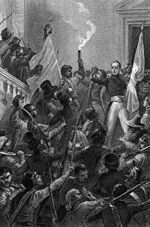 Lamartine and the Flags