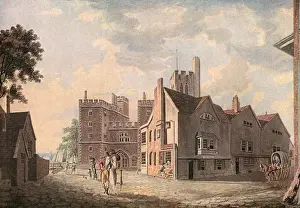 JMW TURNER Artwork Drucke: Lambeth Palace / Turner