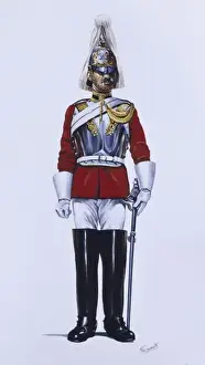 Malcolm Greensmith Artwork Drucke: Lance Corporal of the Life Guards