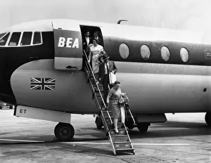 British European Airways History Drucke: Landing in London