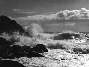 Dramatic Coastal Scenery Drucke: Lands End Wave Study