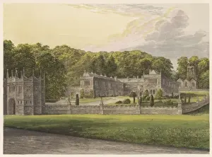 Cornwall Historical Images Drucke: Lanhydrock / Cornwall 1879