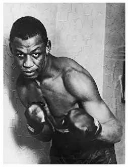 Old School Boxers Drucke: Larry Johnson C 1930