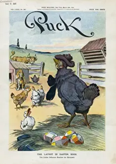 Puck Magazine Artwork Drucke: The latest in Easter eggs