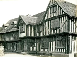 Tudor Architecture Drucke: Lavenham Guildhall