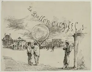Aeronautics History Drucke: Le ballon captif