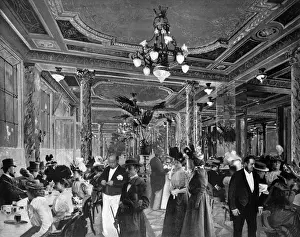 Der amerikanische Café in Paris