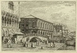 Venice Italy Landscape Drucke: Le Preston. V