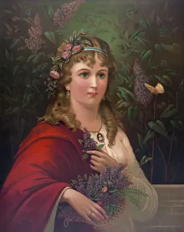 Wedding Ring Symbolism Drucke: Le printemps or spring