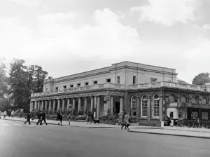 Warwickshire Drucke: Pump-Room von Leamington Spa