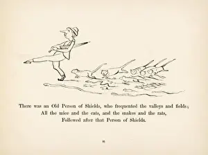 Victorian Era Literature Images Drucke: Lear / More Nonsense / C19Th