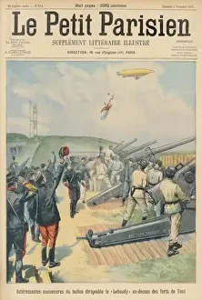 Aviation Museum Artifacts Drucke: LEBAUDY AIRSHIP