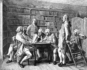Denis Diderot Drucke: Vorlesung von Diderot