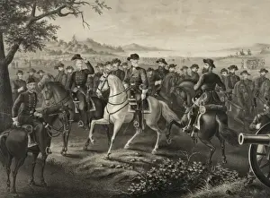General Robert E Lee Drucke: Lee and his generals