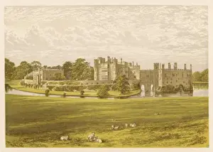 Leeds Castle History Drucke: Leeds Castle / 1879