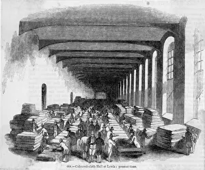 Historical Textile Industry Drucke: LEEDS, Yorkshire