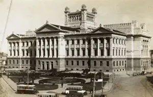 Montevideo Architecture Drucke: Legislative Palace, Montevideo, Uruguay, South America