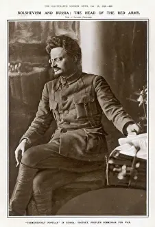 Russische Staatsoberhäupter Drucke: Léon Trotski / Il'n 1920