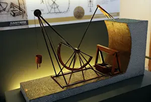 Leonardsche Modell, Grabenmaschine, Modell, Technologie