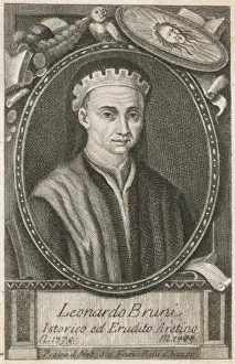 Historical Figures Drucke: Leonardo Bruni - 2