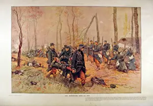 Die Ehren unter dem Feuer