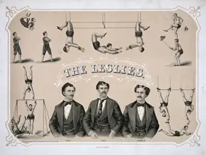 Circus Performers Drucke: The Leslies
