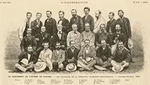 Lesseps und Ingenieure