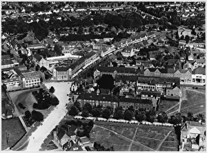 Letzterburg / Luftaufnahme 1930