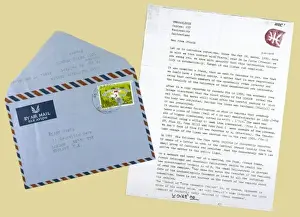 Mary Evans Prints Online Images Drucke: Letter from Ummo