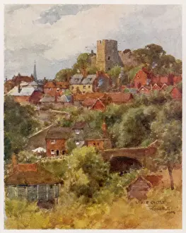 East Sussex Drucke: Lewes/ Sussex/ 1906