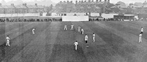 Essex Drucke: Leytonstadium zum Cricketspiel