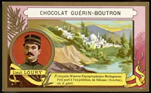 19th Century Explorers Drucke: Lieutenant Loury Explore