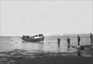 RNLI Drucke: Lebensrettung und Besatzungsmitglieder in Appledore, Devon