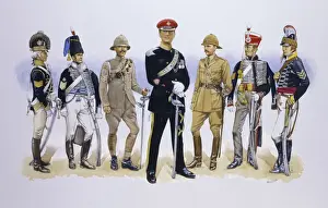 Malcolm Greensmith Artwork Drucke: The Light Dragoons 1790 - 1992
