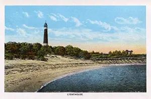 Usa Coastal Scenes Drucke: Lighthouse, Pensacola, Florida, USA