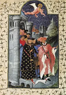 Gothic Artwork Drucke: LIMBOURG, Jean (ca