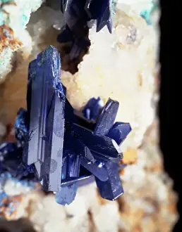 Natural History Museum Specimens Drucke: Linarite