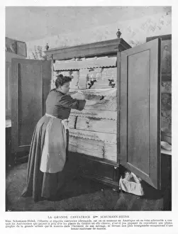 Famous Female Opera Singers Drucke: Linen Cupboard