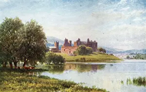 Schloss Drucke: Schloss Linlithgow 1904