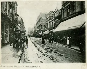 Linthorpes Straße in Middlesbrough am Tees