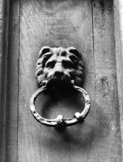 Lion Door Knocker Drucke: Lion Doorknocker