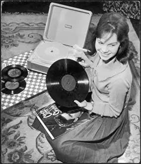 Zuhören von Schallplatten