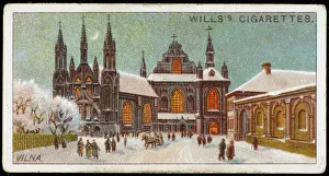 Kirche Drucke: Litauen / Vilnius 20C