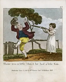 Classic English Literature Images Drucke: There was a Little Man
