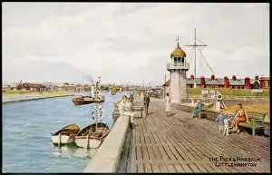 West Sussex Drucke: Harbour von Littlehampton