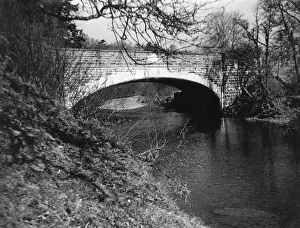 Historic Bridges In Wales Drucke: Llanddewi Bridge